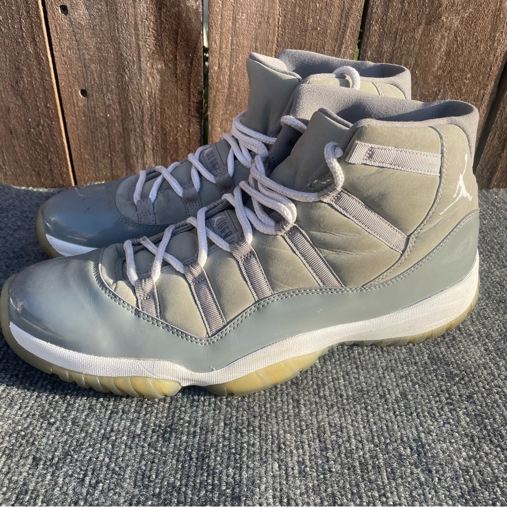Air Jordan 11 Retro 2010 378037-001 Mens US 13 EU 47.5 - Cool Grey